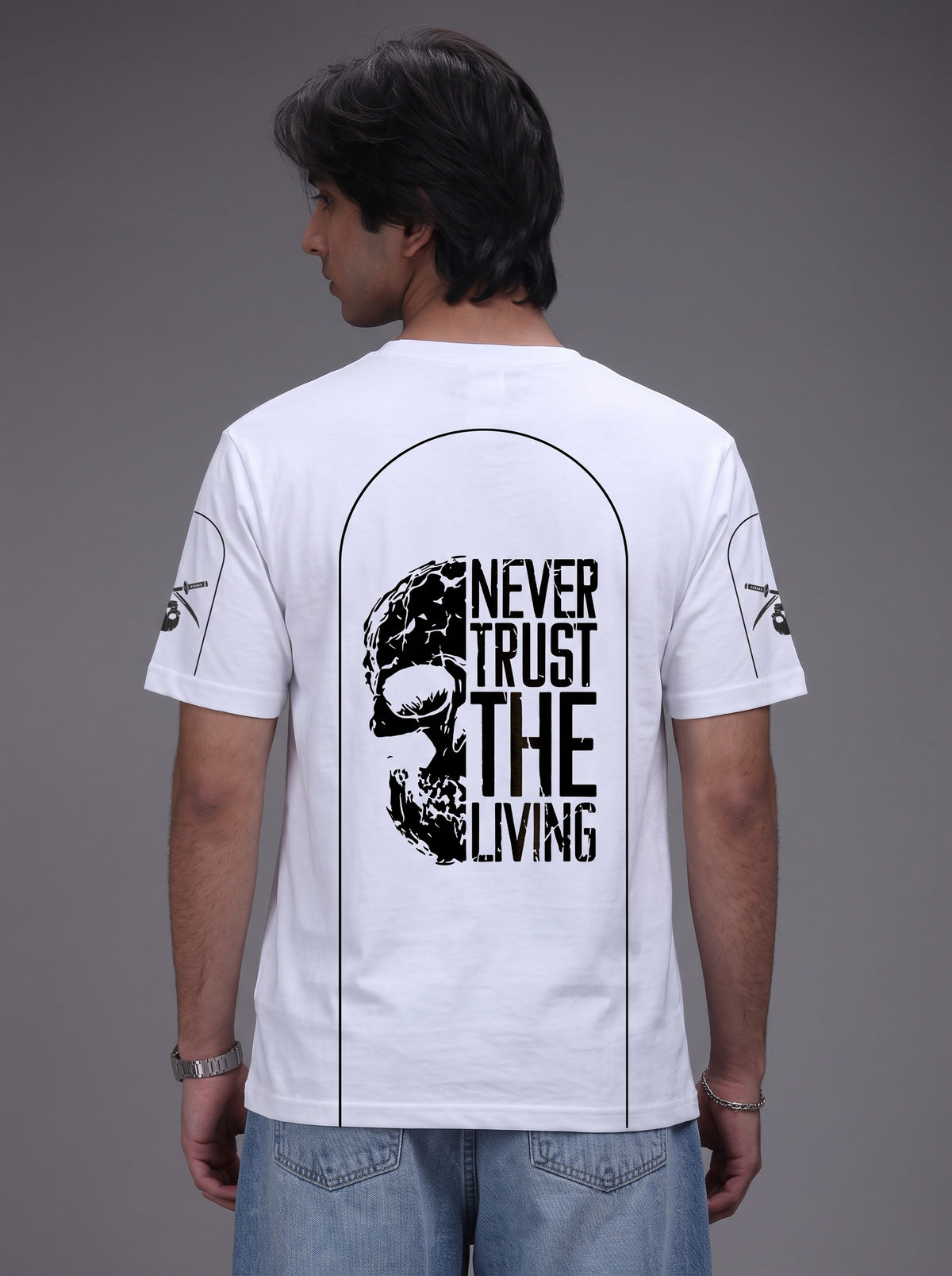 Never Trust The Living Graphic Unisex T-Shirt